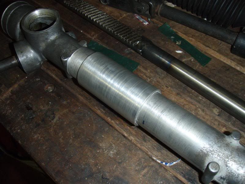 How to shortern a steering rack.